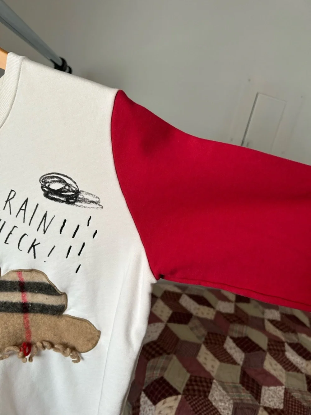 Burberry Nova Rain Check Sweatshirt